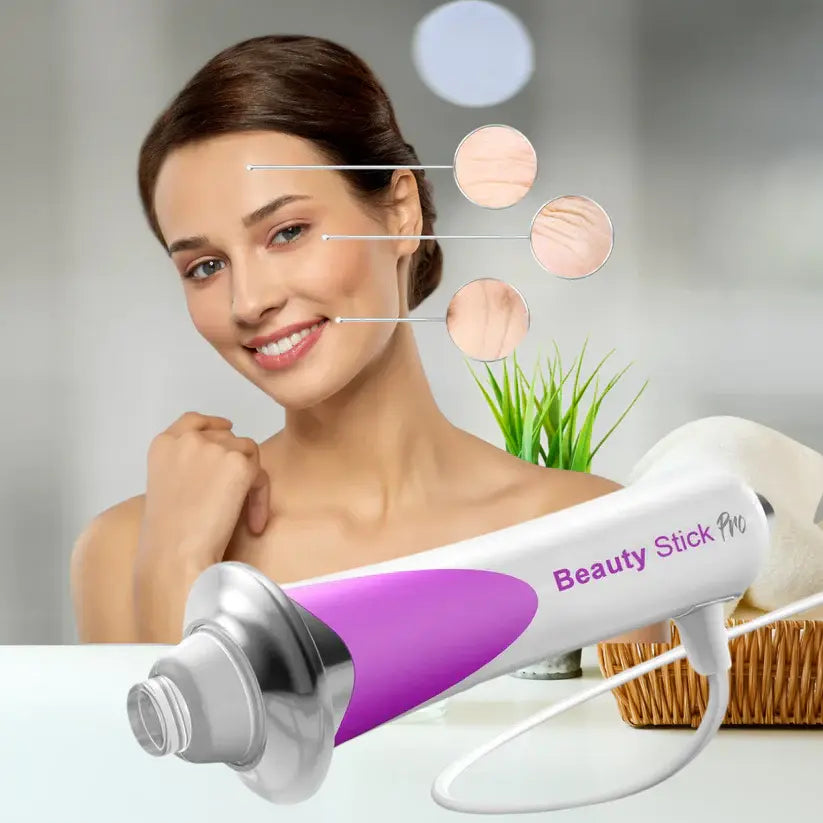 Beauty Stick Pro con su cable de carga USB